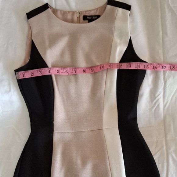 White House Black Market Colorblock Midi Dress - Picture 4 of 8